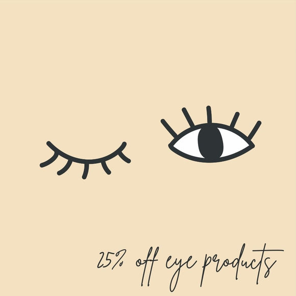 Eyes of March: 25% off eye products + FREE Eye Mask